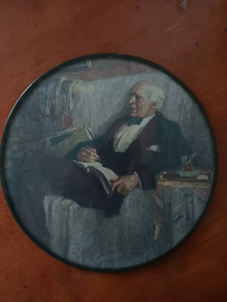 Фрагмент картины Станиславский за работой - изображение 1