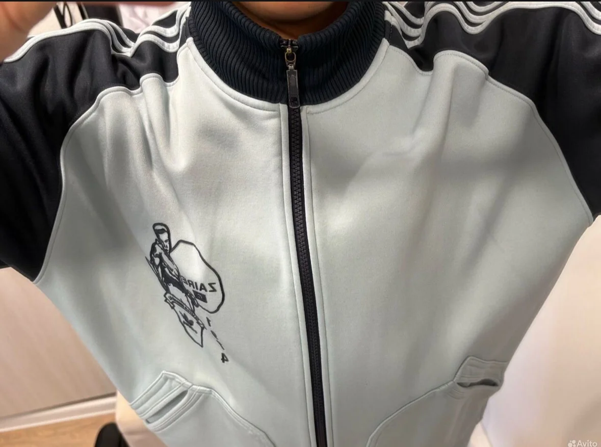 Adidas X Muhammad Ali Colab Zip Up Track Sweater - миниатюра 4