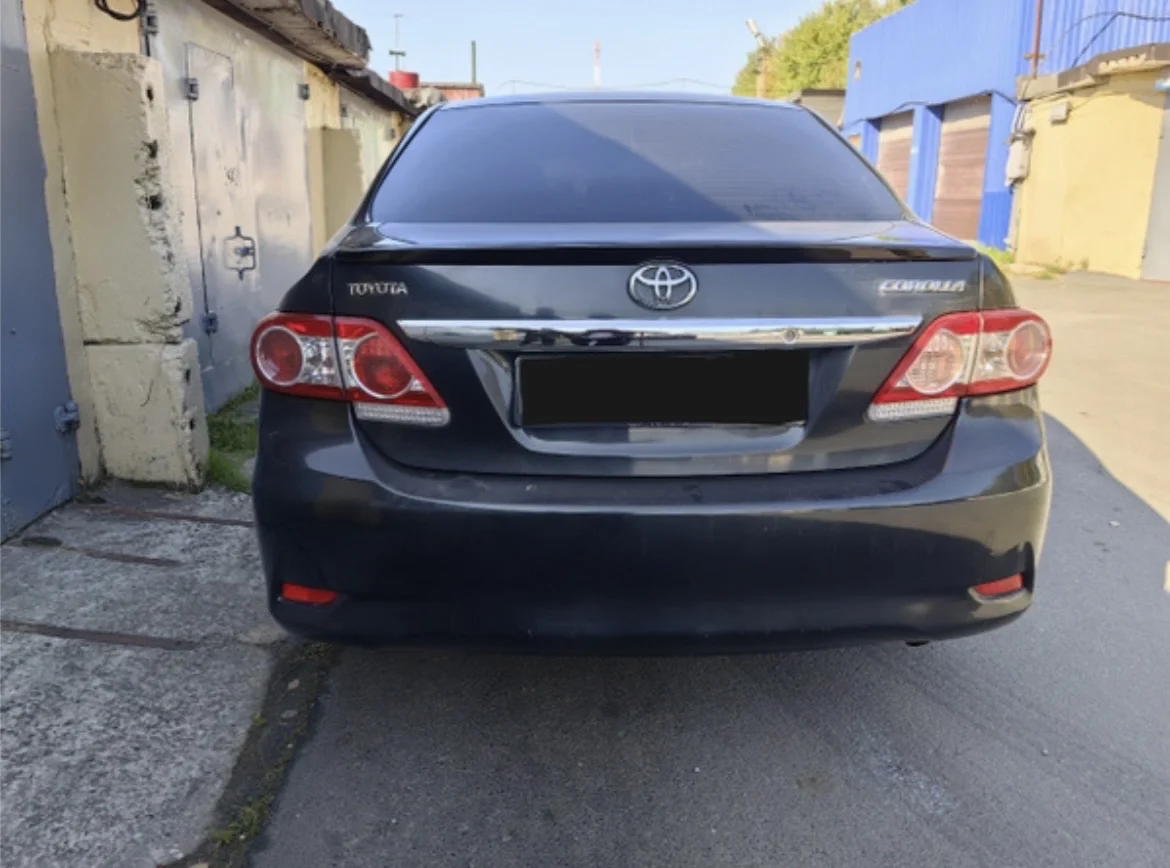 Липспойлер на Toyota Corolla 150 - миниатюра 3