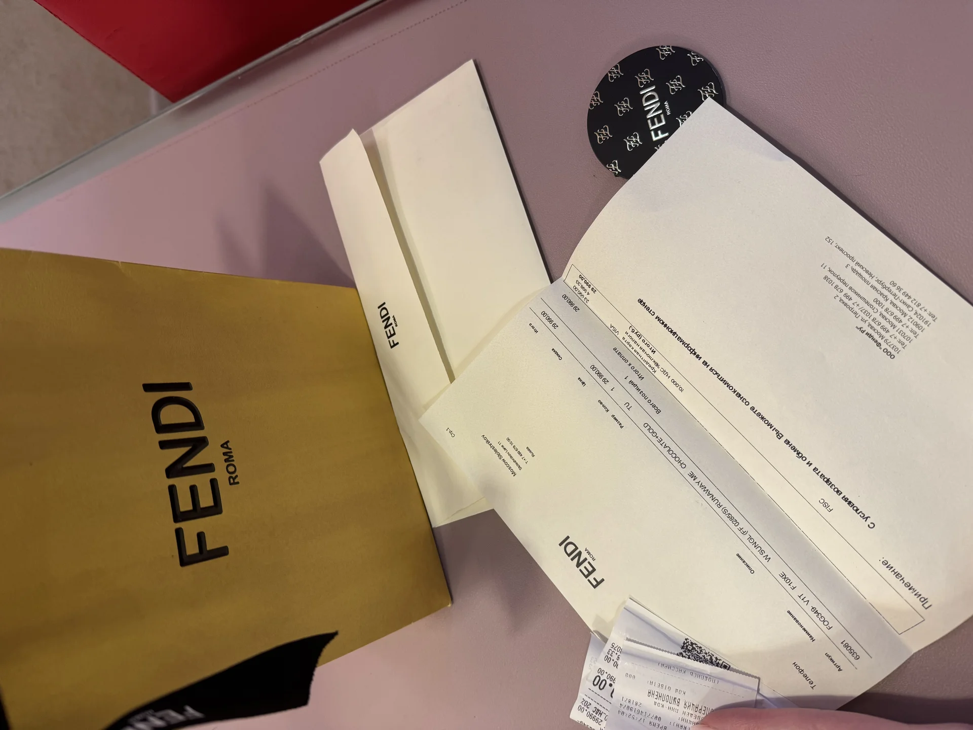 Солнцезащитные очки Fendi(оригинал) - миниатюра 5