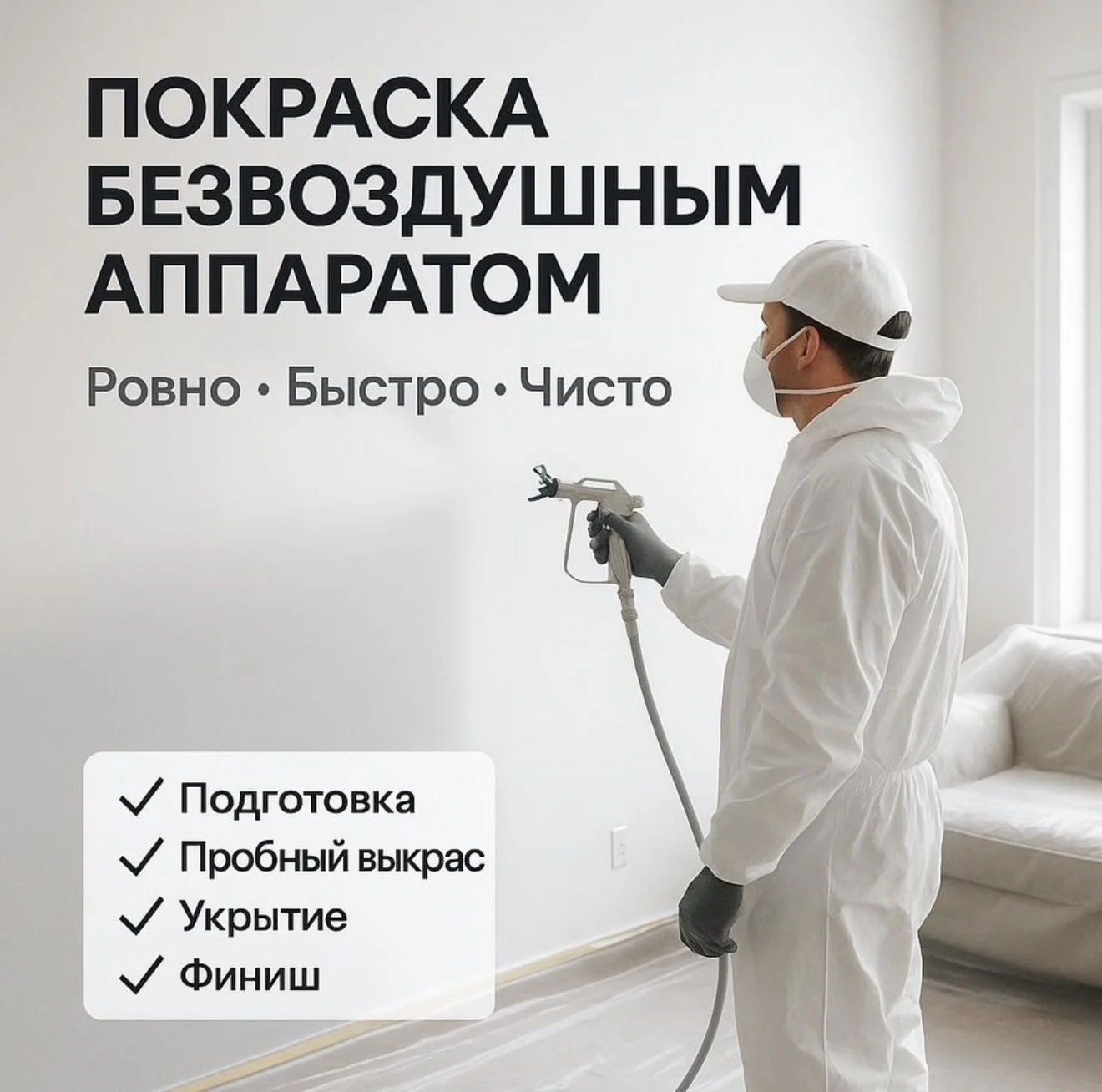 Покраска Стен - изображение 1