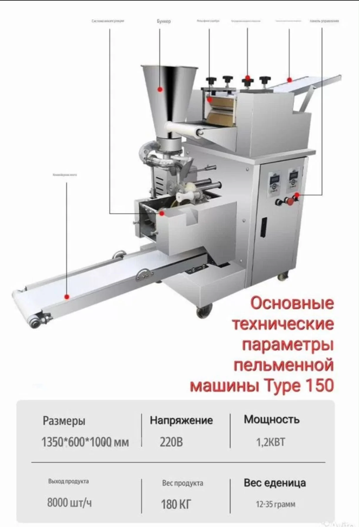 Пельменный аппарат Type 130 и другие аппараты - миниатюра 38