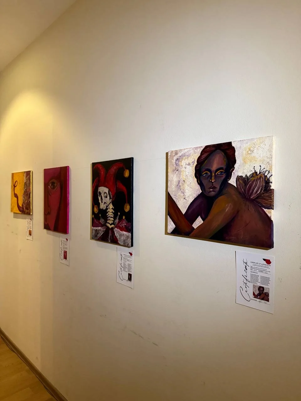 Картина интерьерная маслом «Оно прорастает», 40х50