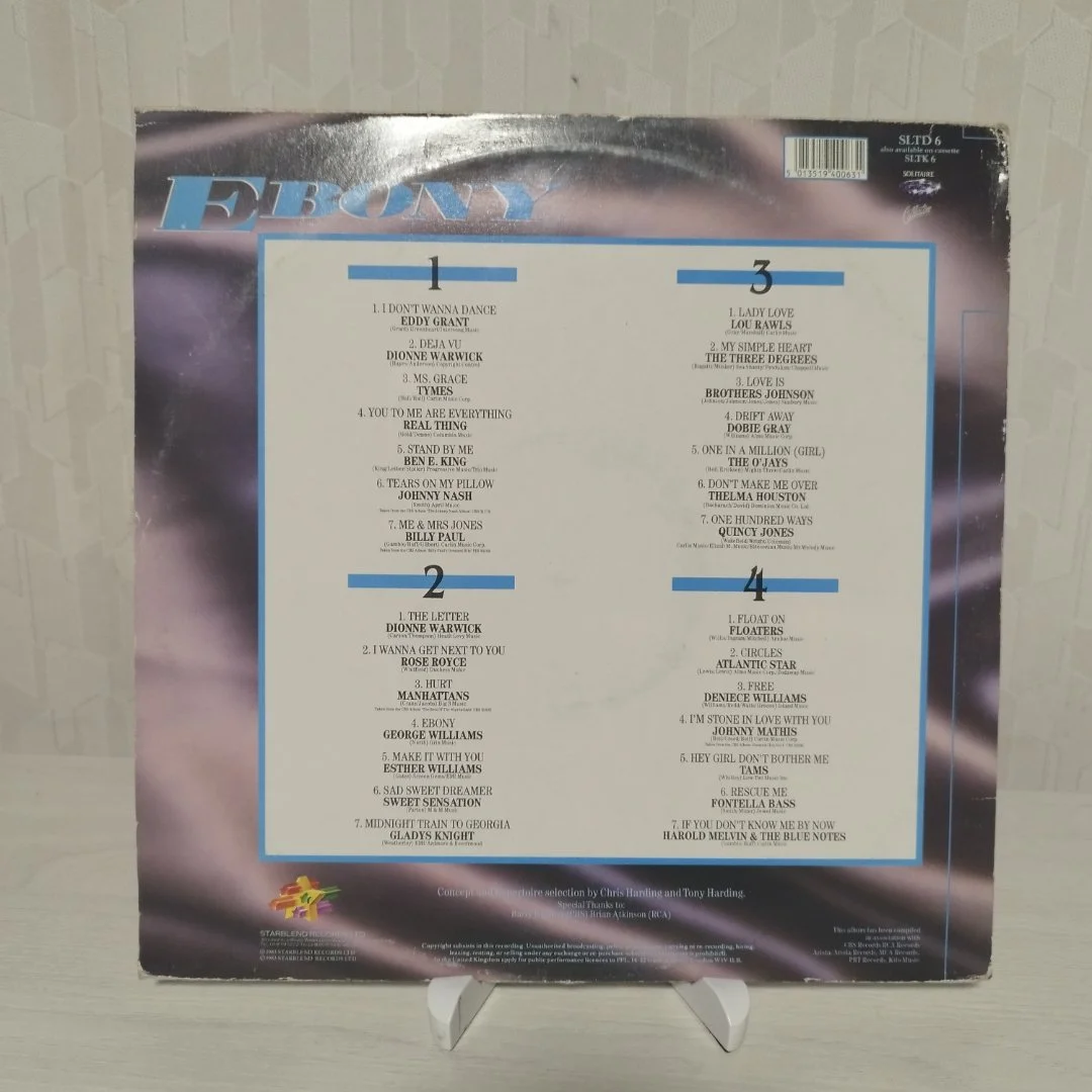 VARIOUS – Ebony (2LP) - миниатюра 2