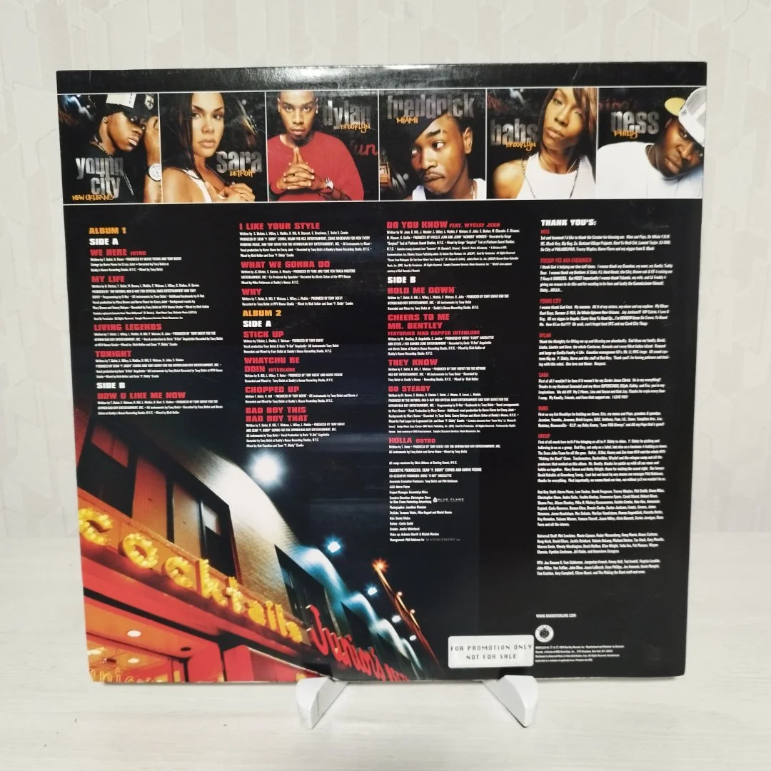 BAD BOY'S DA BAND – Too Hot For T.V.(2LP) - миниатюра 2