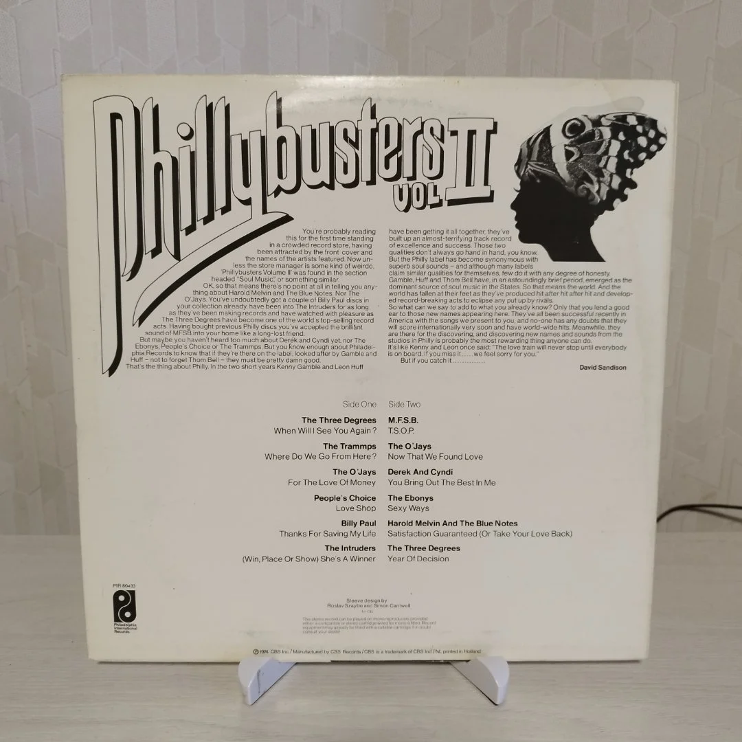 VARIOUS – Phillybusters Vol II (LP) - миниатюра 2