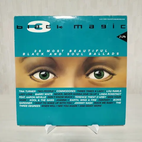 VARIOUS – Black Magic 3 - 28 Most Beautiful Black And Soul Ballads (2LP)