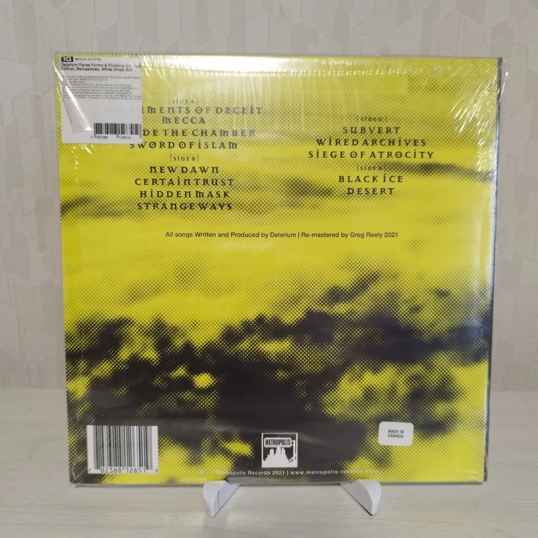 DELERIUM – Faces Forms & Illusions (2LP) - миниатюра 2