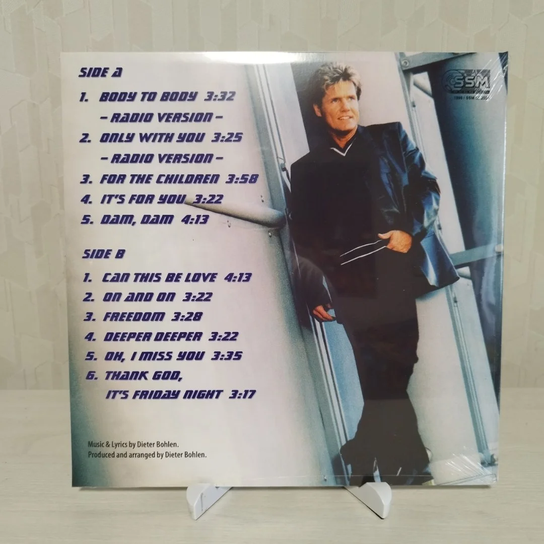 BLUE SYSTEM – Body To Body (LP) - миниатюра 2