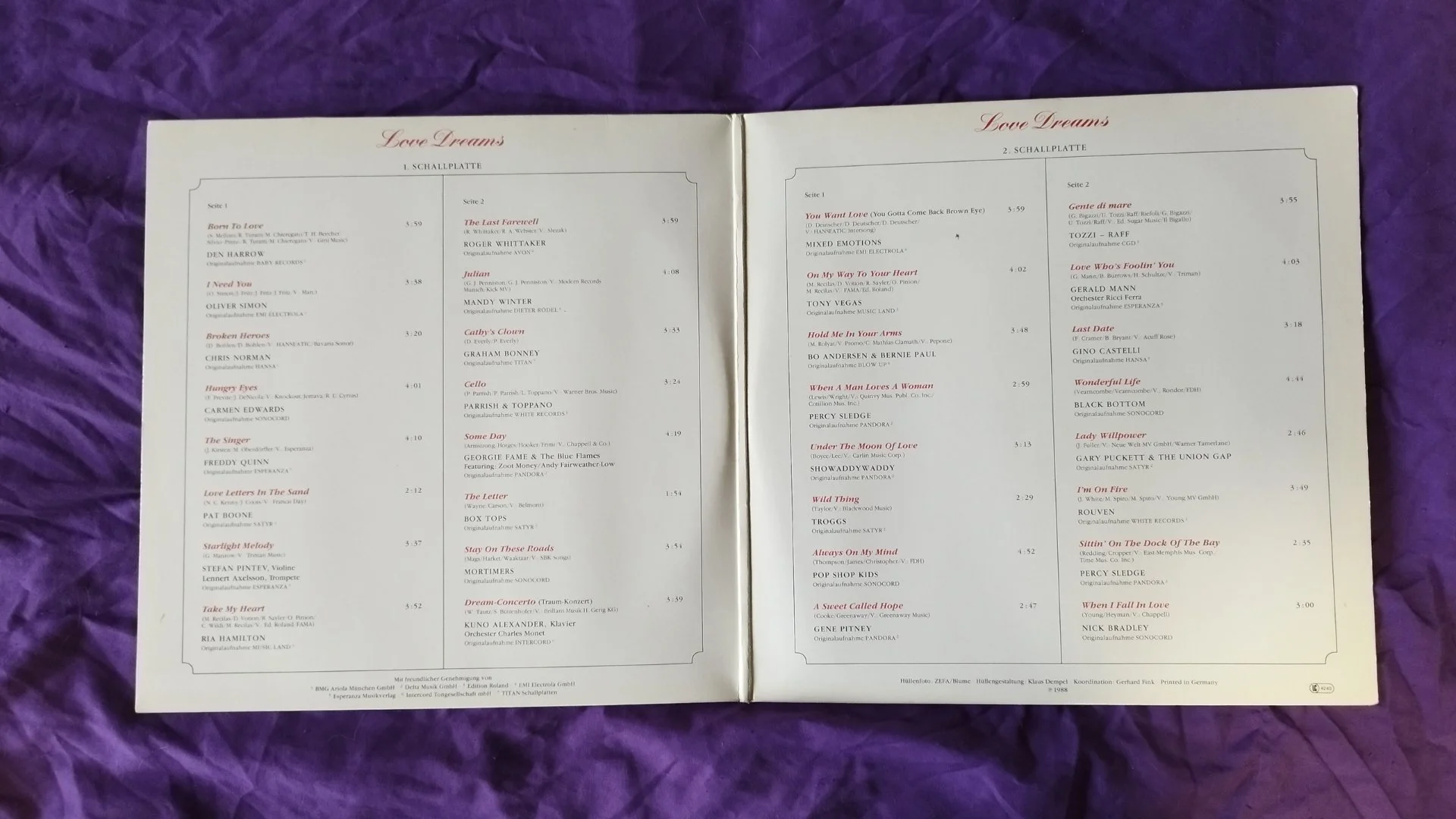 VARIOUS – Love Dreams (2LP) - миниатюра 3