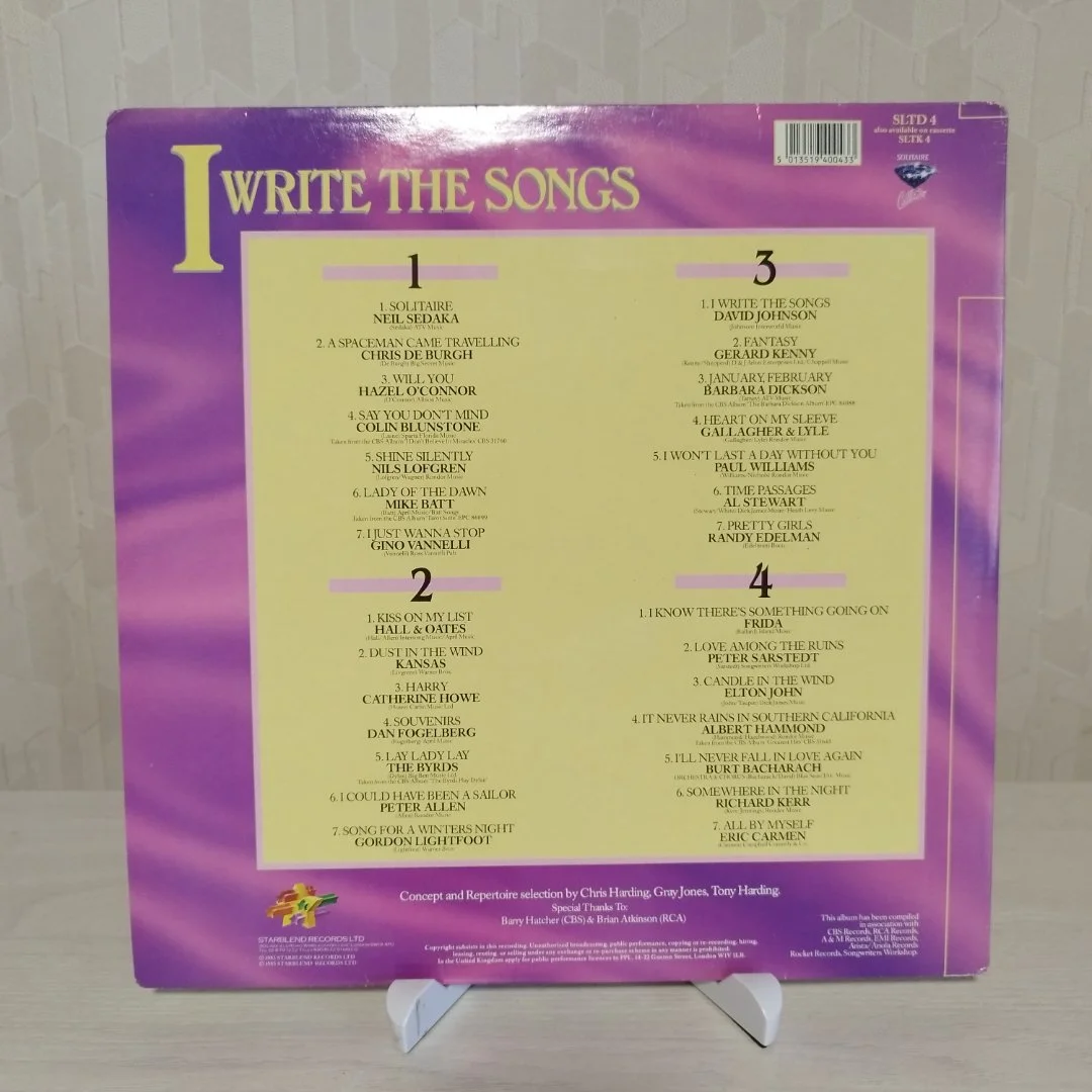 VARIOUS – I Write The Songs (2LP) - миниатюра 2