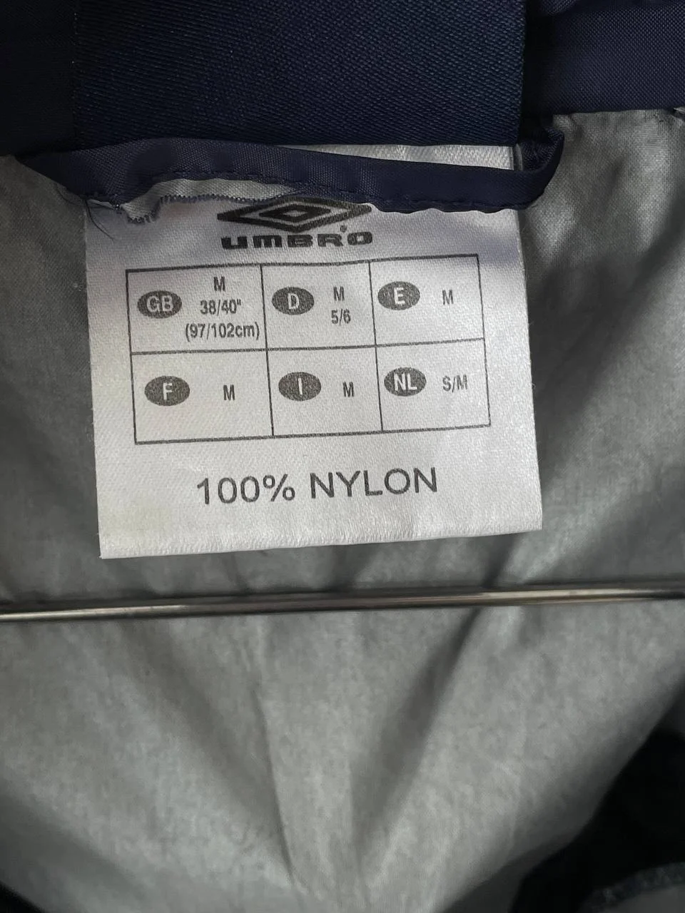 Ветровка Umbro винтажная (M) Англия - миниатюра 8