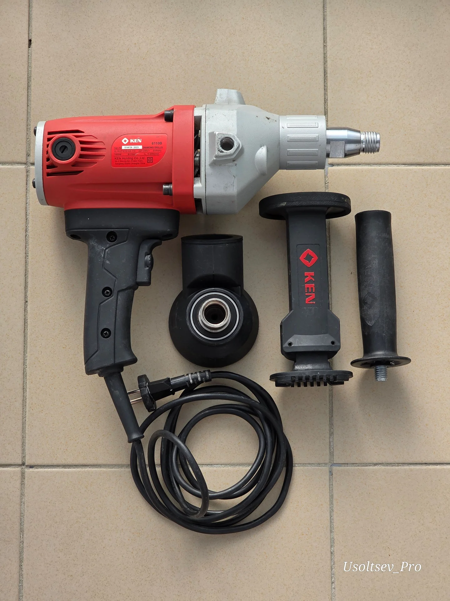 Дрель алмазной резки Ken 6110b - миниатюра 2