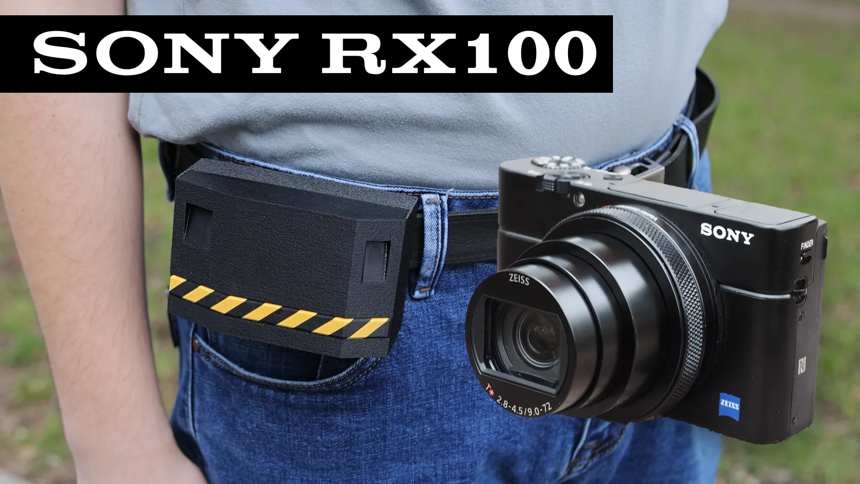 Чехол для камеры Sony RX100 с креплением на пояс - миниатюра 2