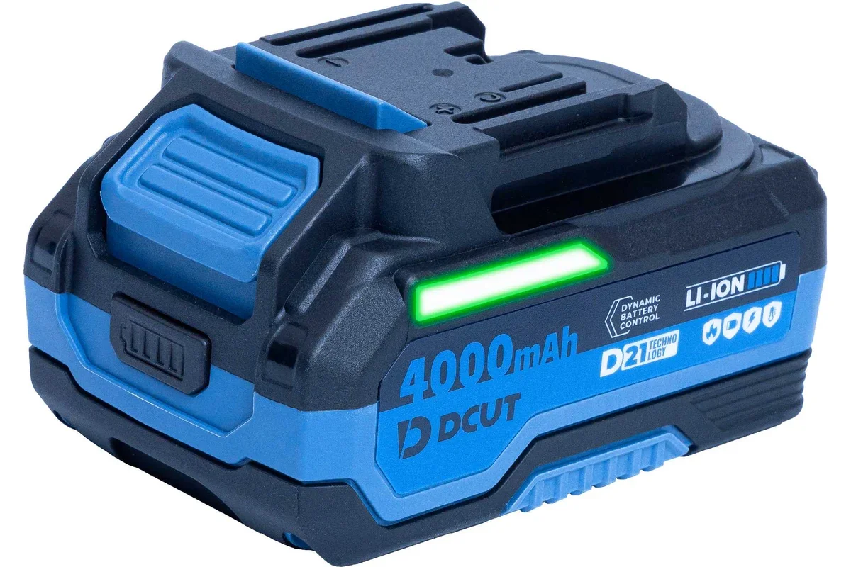 Аккумулятор DCUT DABA0421, D21, 4Ач, огнестойкий корпус, контроль ячеек, защит: разряд, КЗ, перегрев - изображение 1