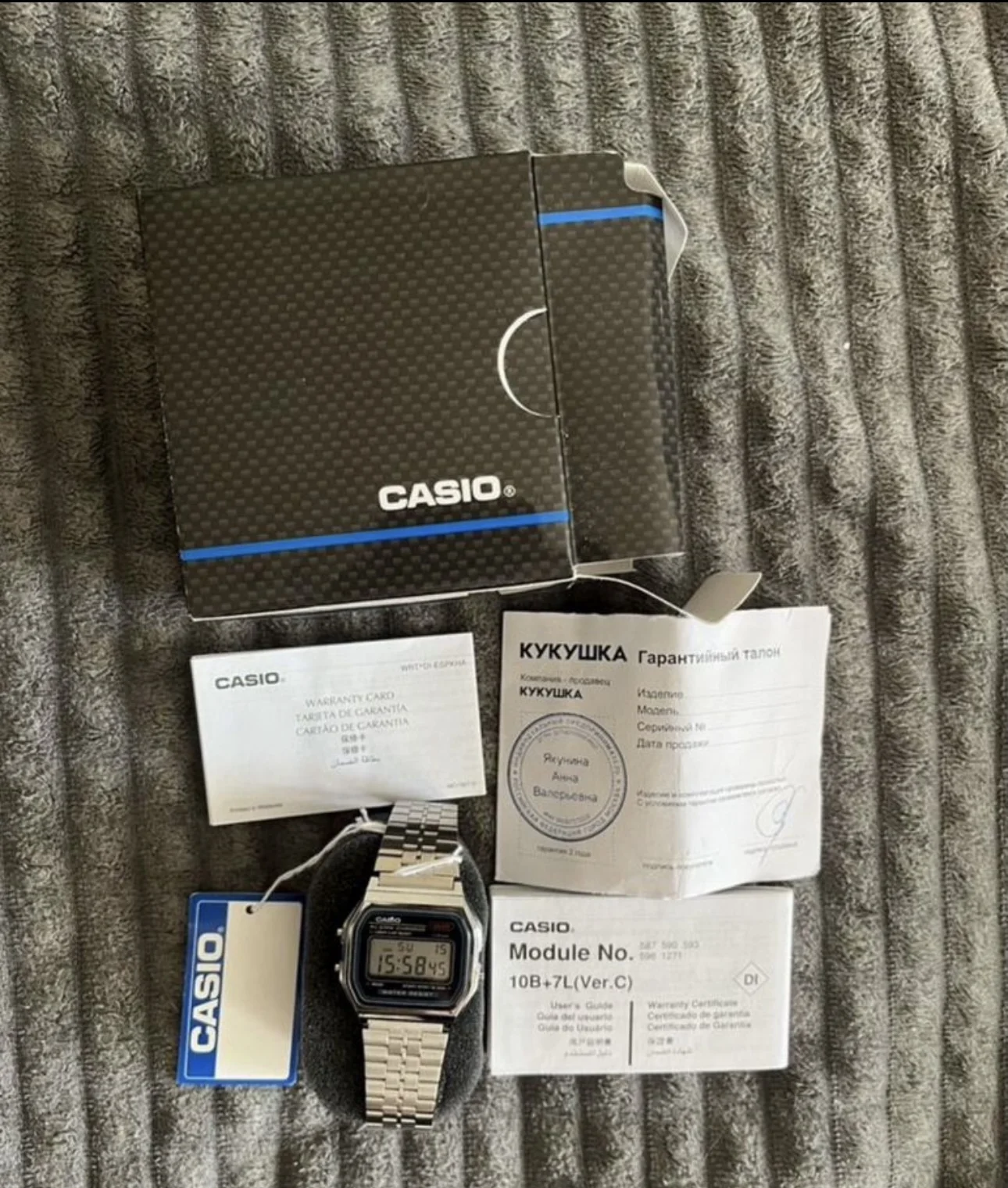 Часы Casio новые - миниатюра 2
