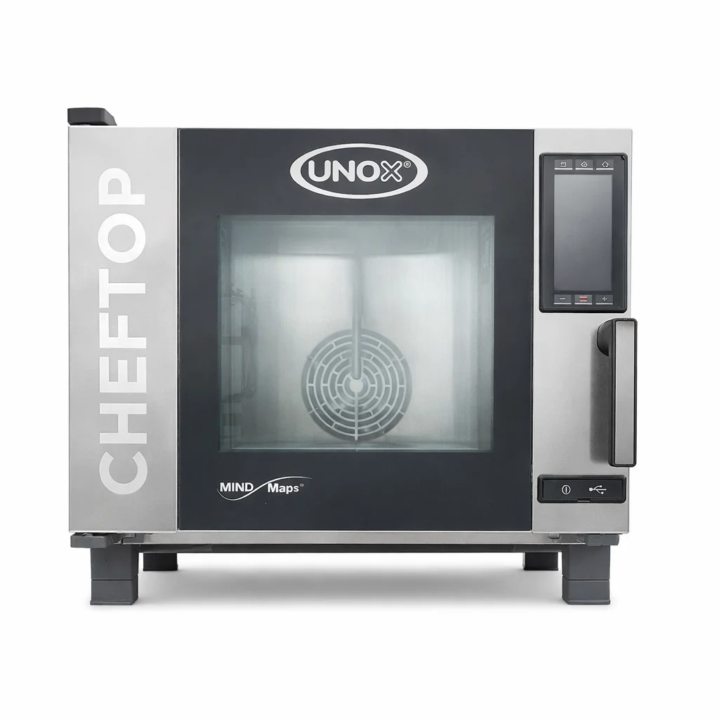 Пароконвектомат UNOX CHEFTOP XEVC-0511-EPR, 5 уровней GN 1/1 (б/у) - изображение 1