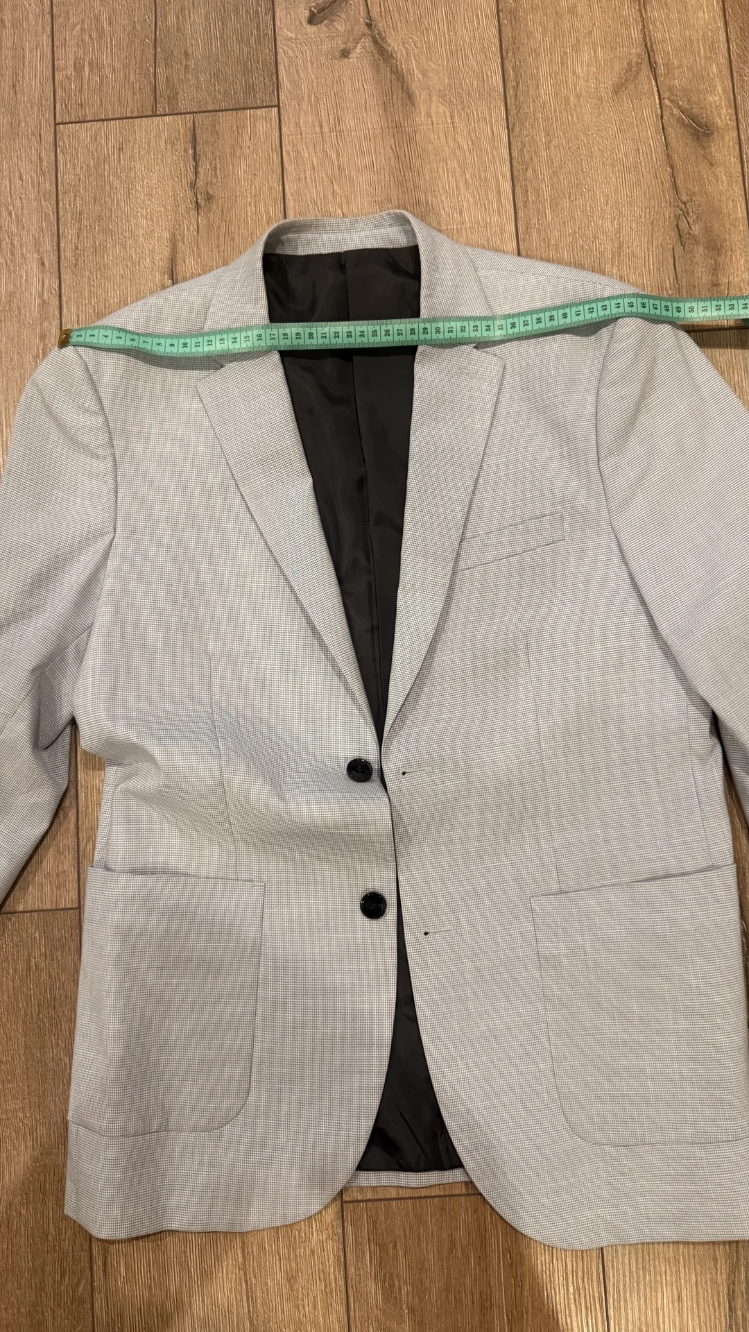 мужской костюм HM slim fit 50/52 - миниатюра 5