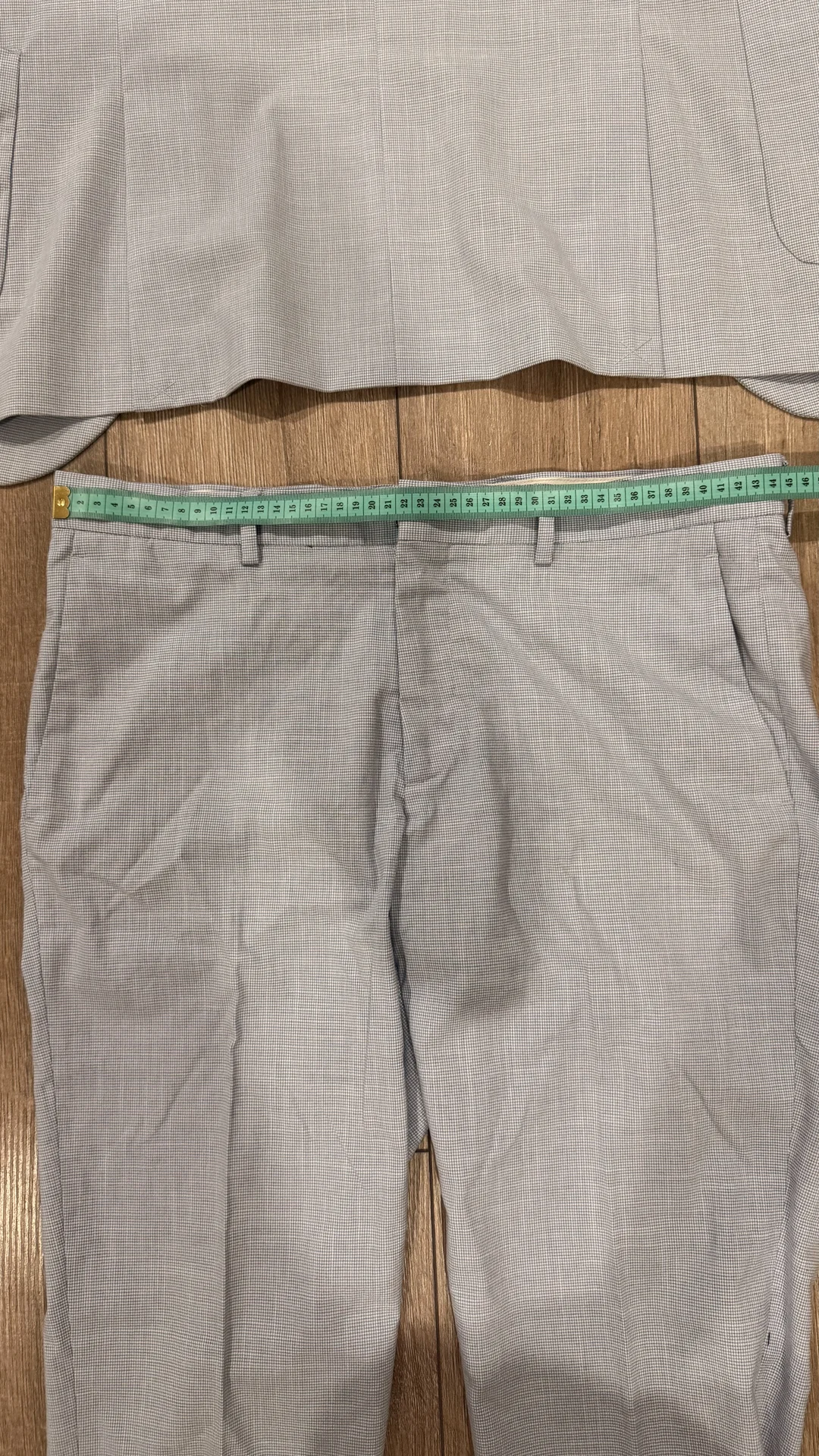 мужской костюм HM slim fit 50/52 - миниатюра 10