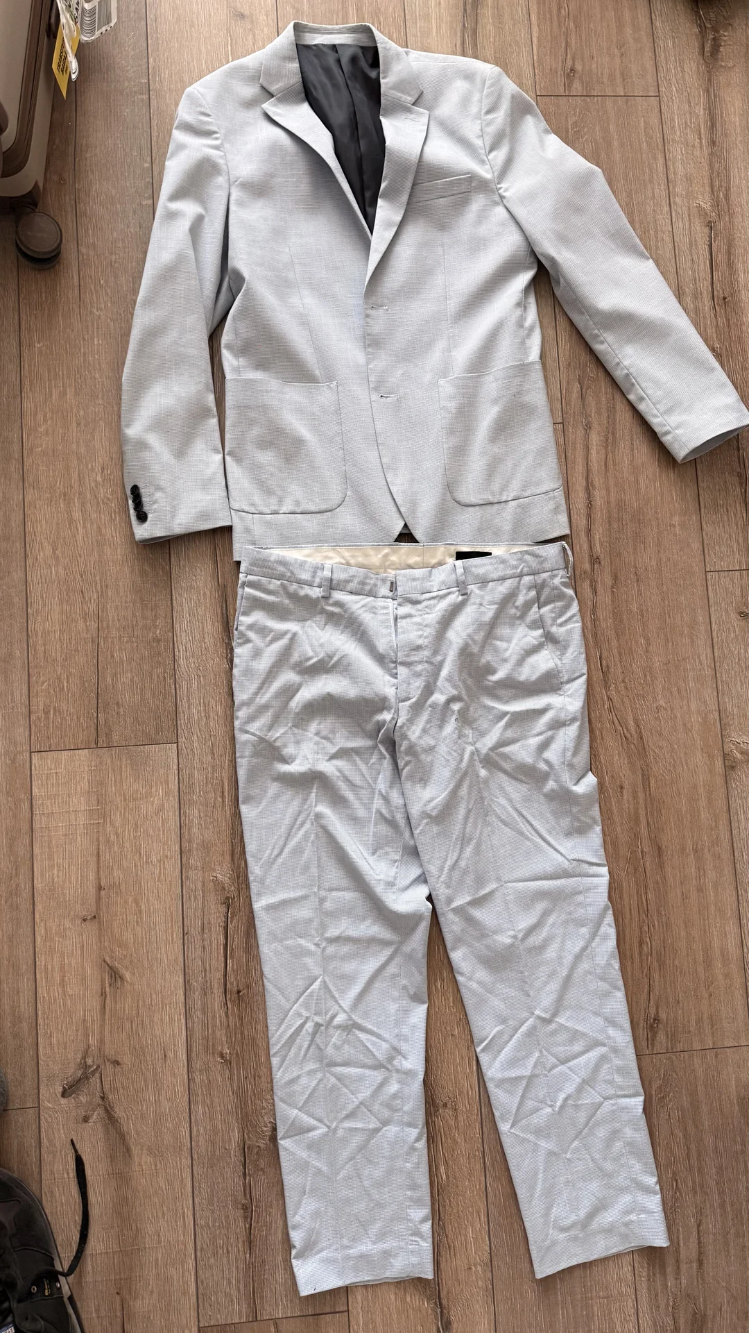 мужской костюм HM slim fit 50/52 - изображение 1