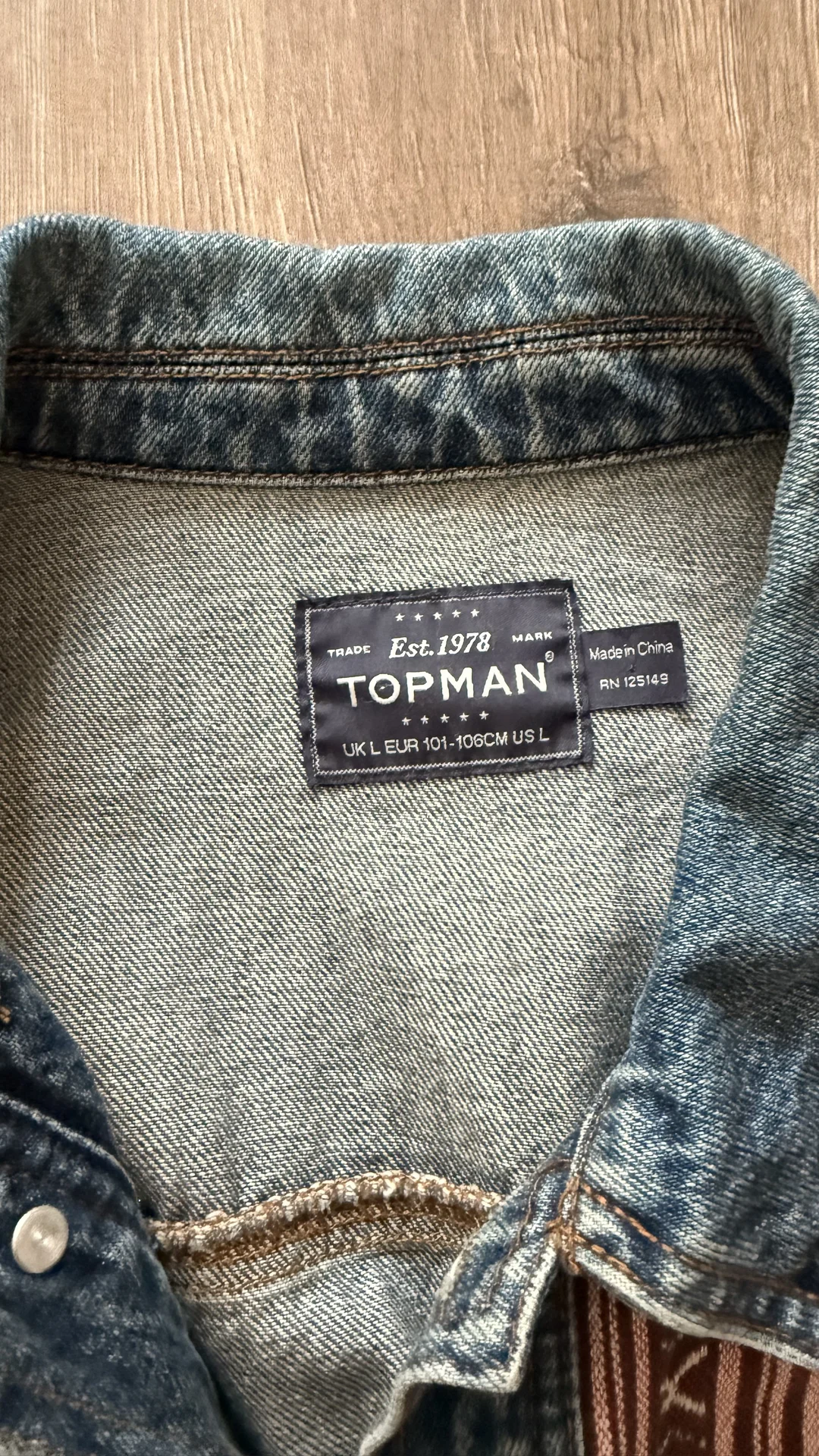 Джинсовая куртка TopMan - миниатюра 2