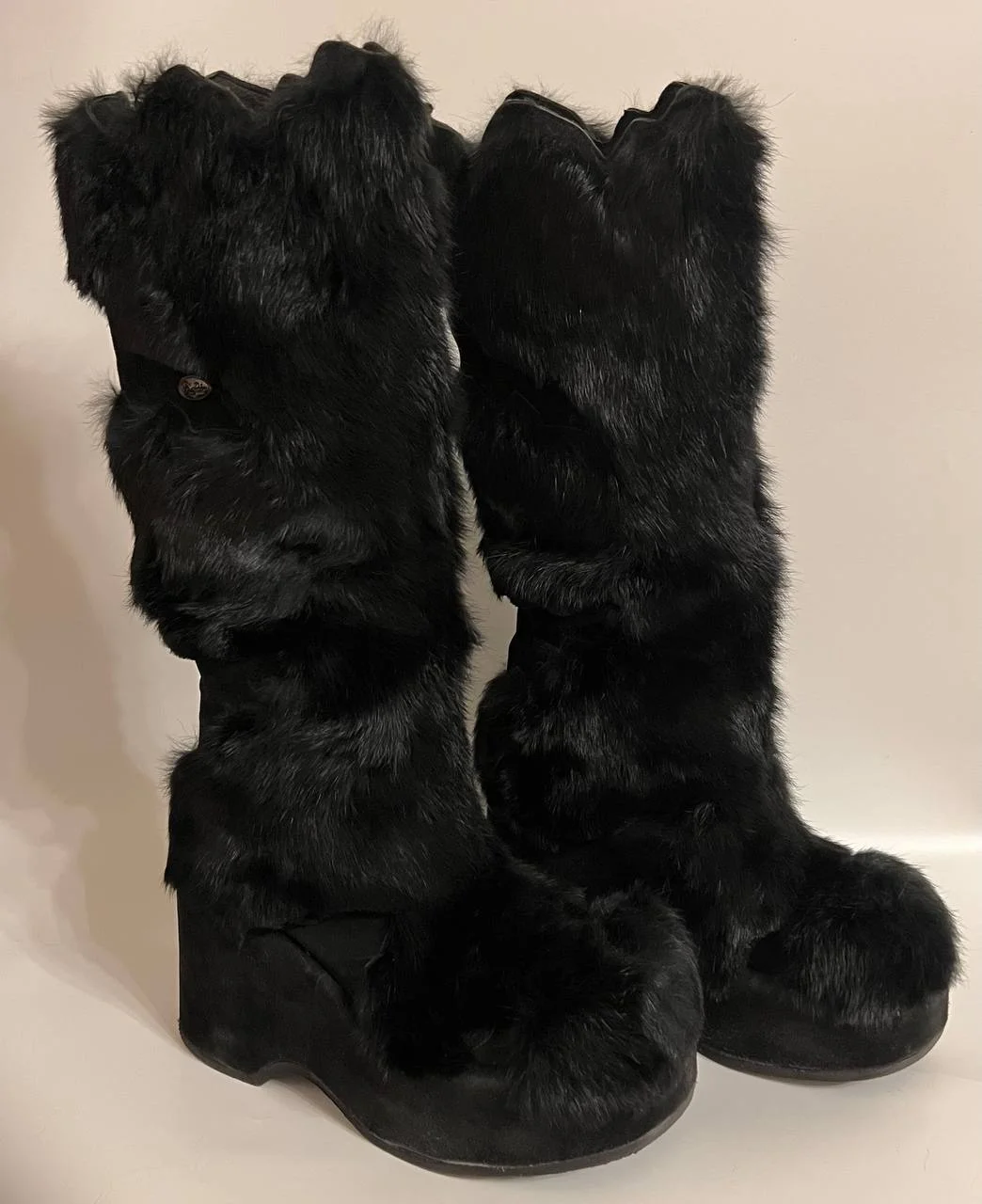 Buffalo London Platform fur boots - изображение 1