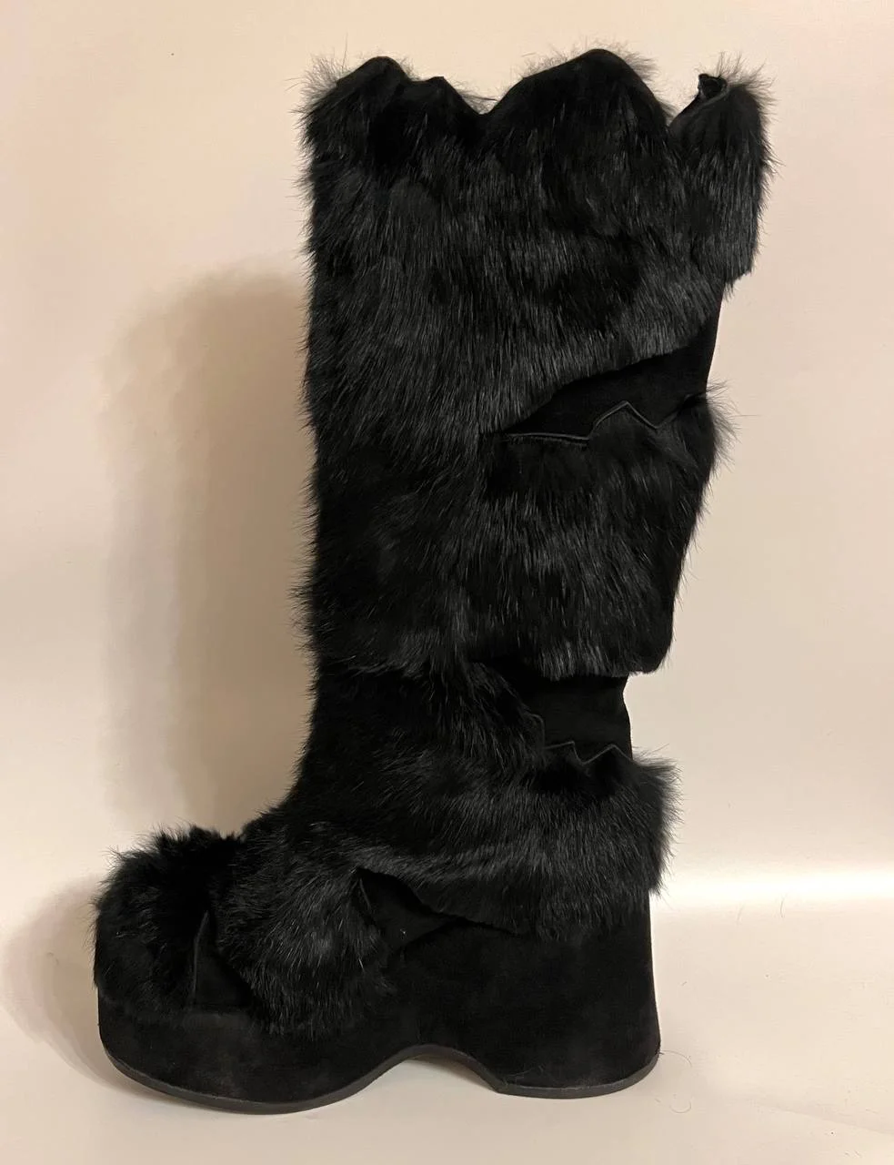 Buffalo London Platform fur boots - миниатюра 4