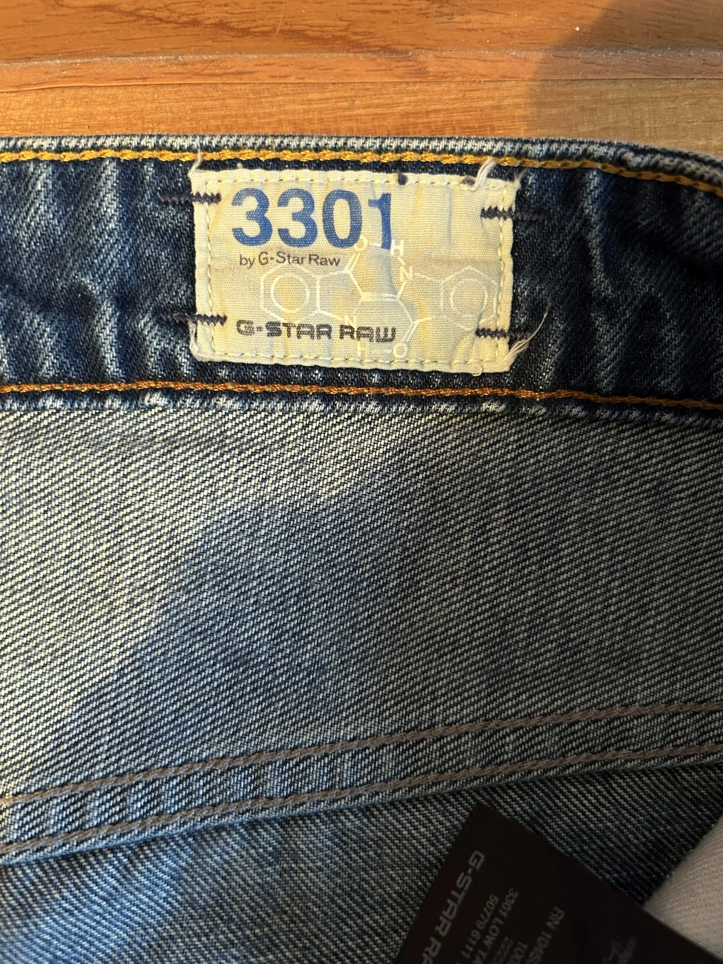 Джинсы G-Star Raw 3301 - миниатюра 2