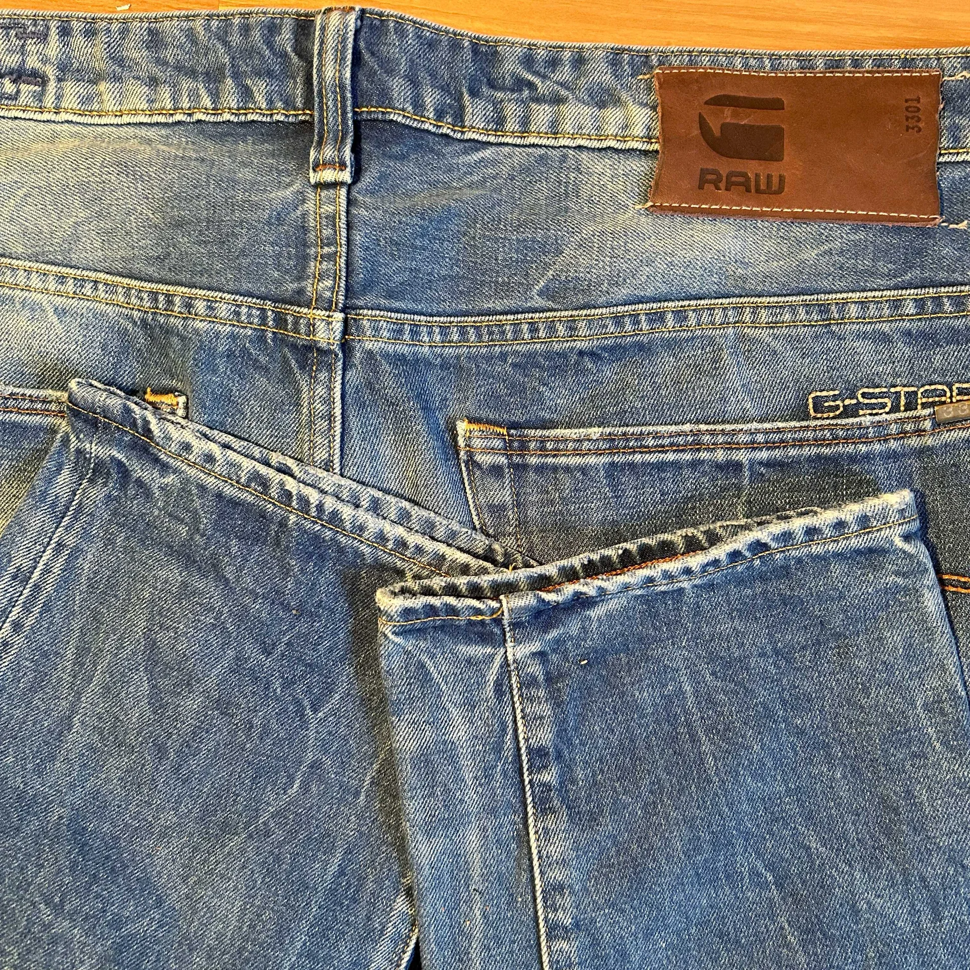 Джинсы G-Star Raw 3301 - миниатюра 4