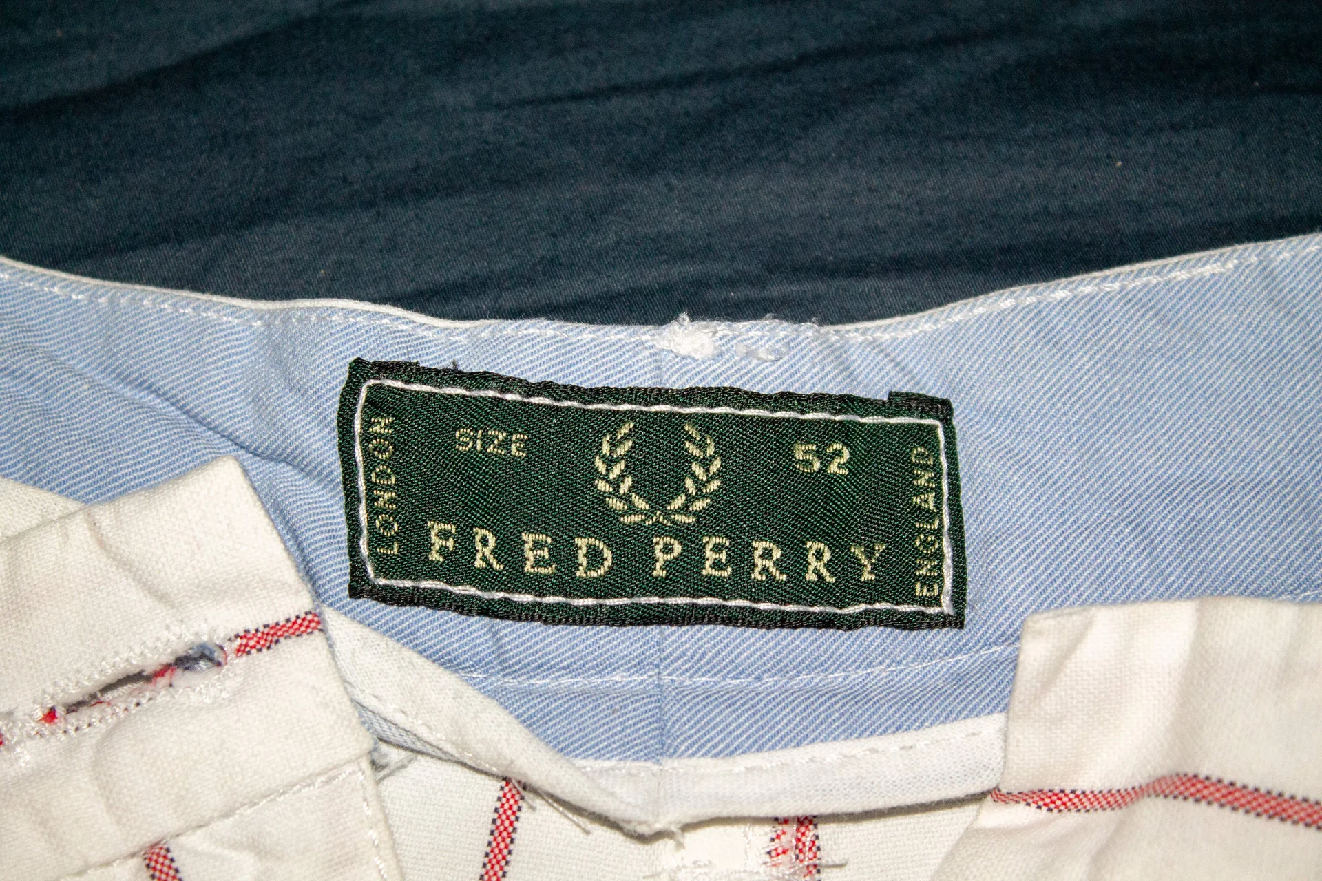 Винтажные шорты Fred Perry Made in Italy - миниатюра 7