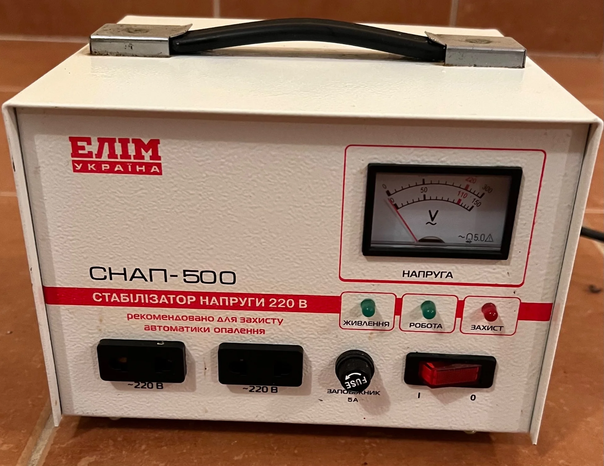 Стабилизатор Елим снап-500 - изображение 1