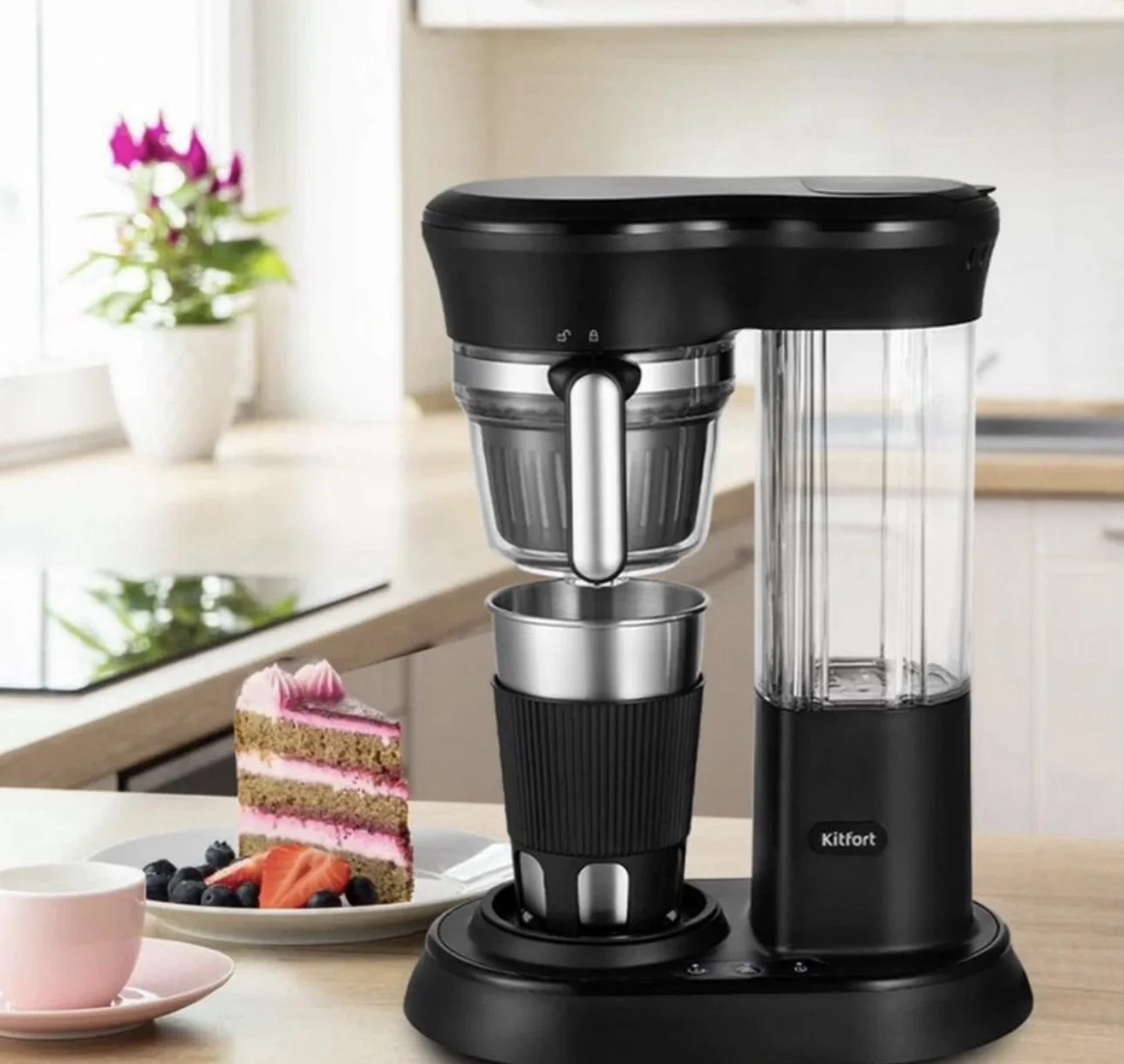 Кофемашина kitfort KT-7141 - изображение 1
