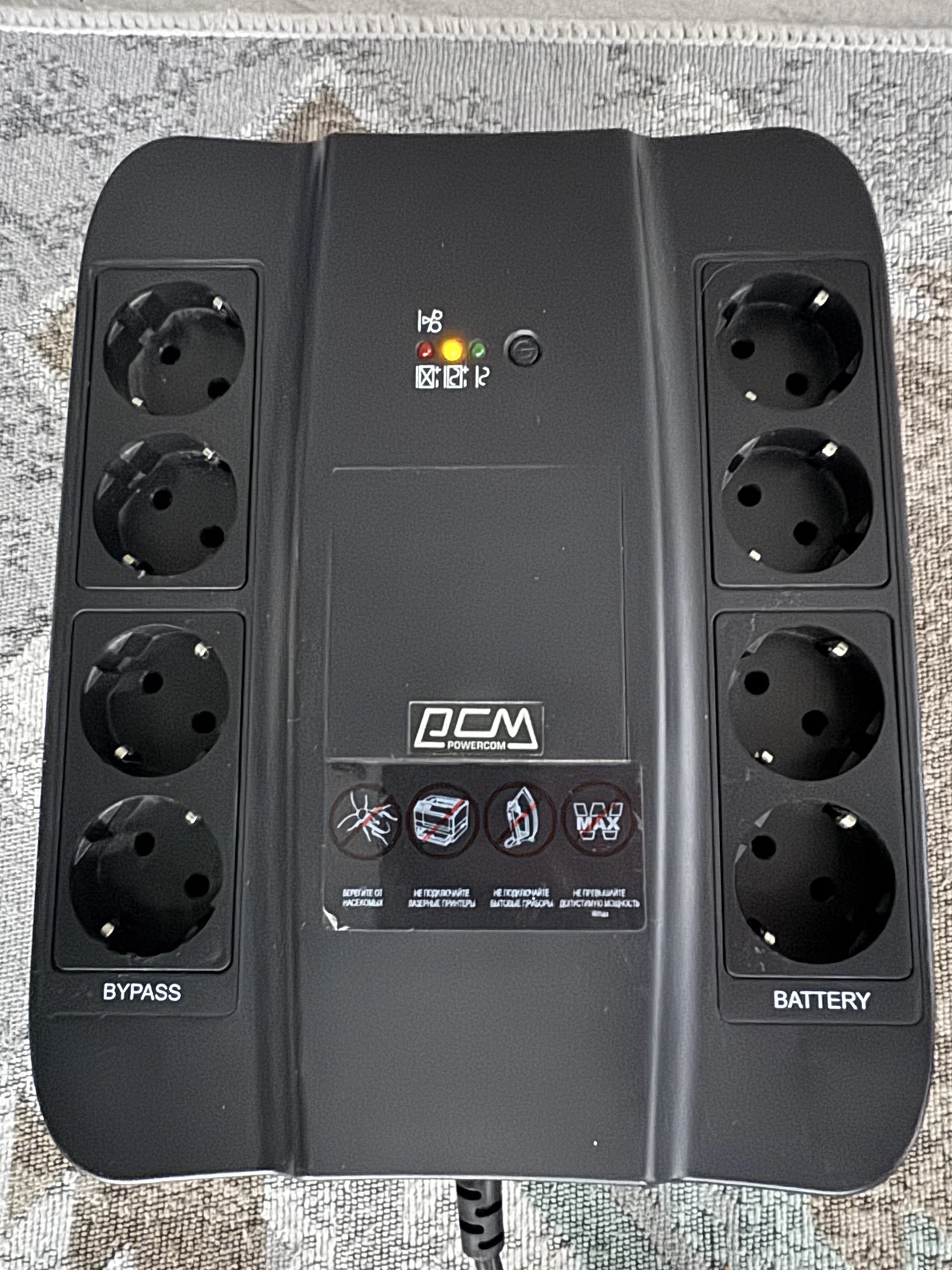 ИБП POWERCOM Spider SPD-1000N, 1000ВA - изображение 1