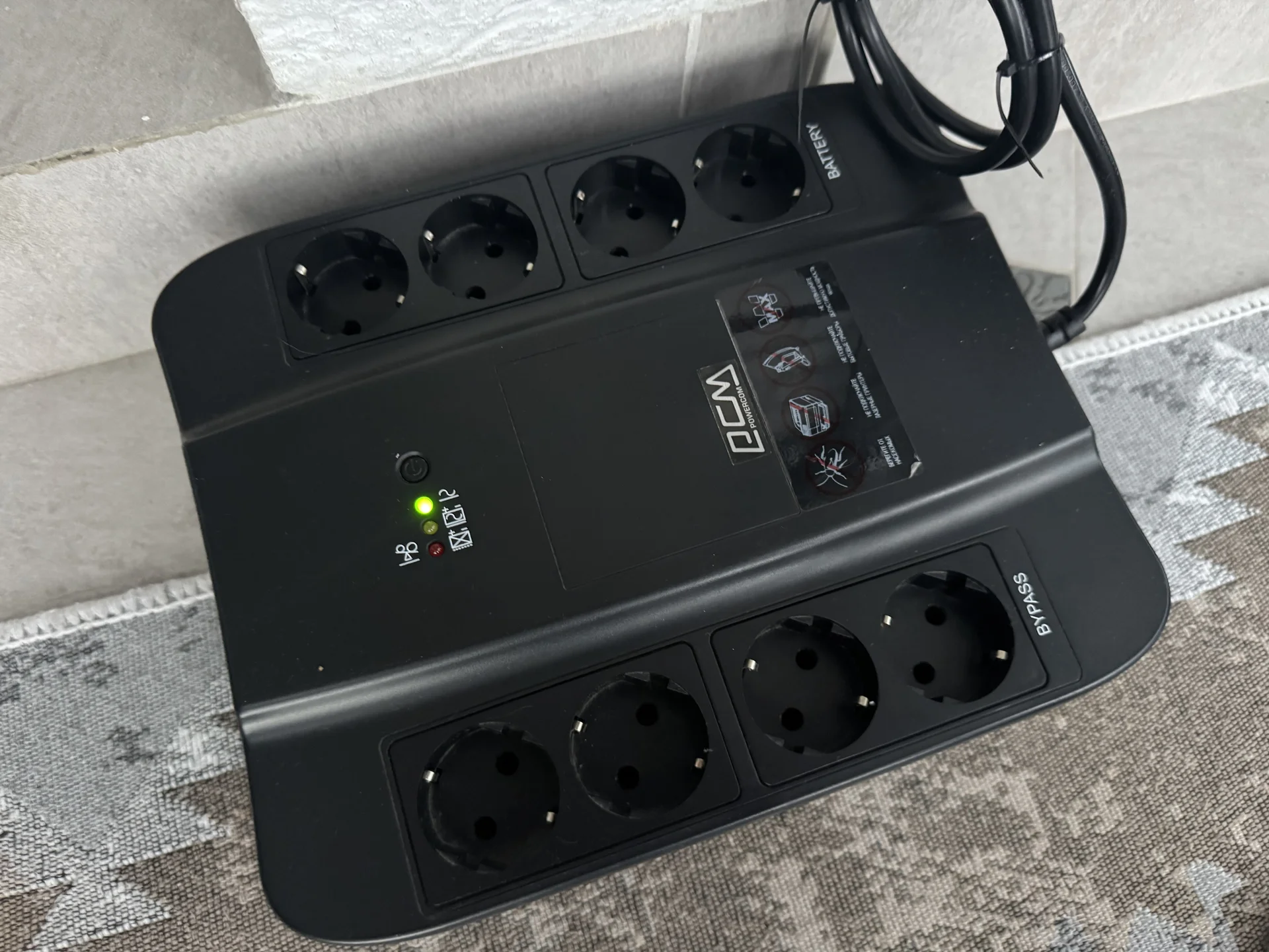 ИБП POWERCOM Spider SPD-1000N, 1000ВA - миниатюра 2