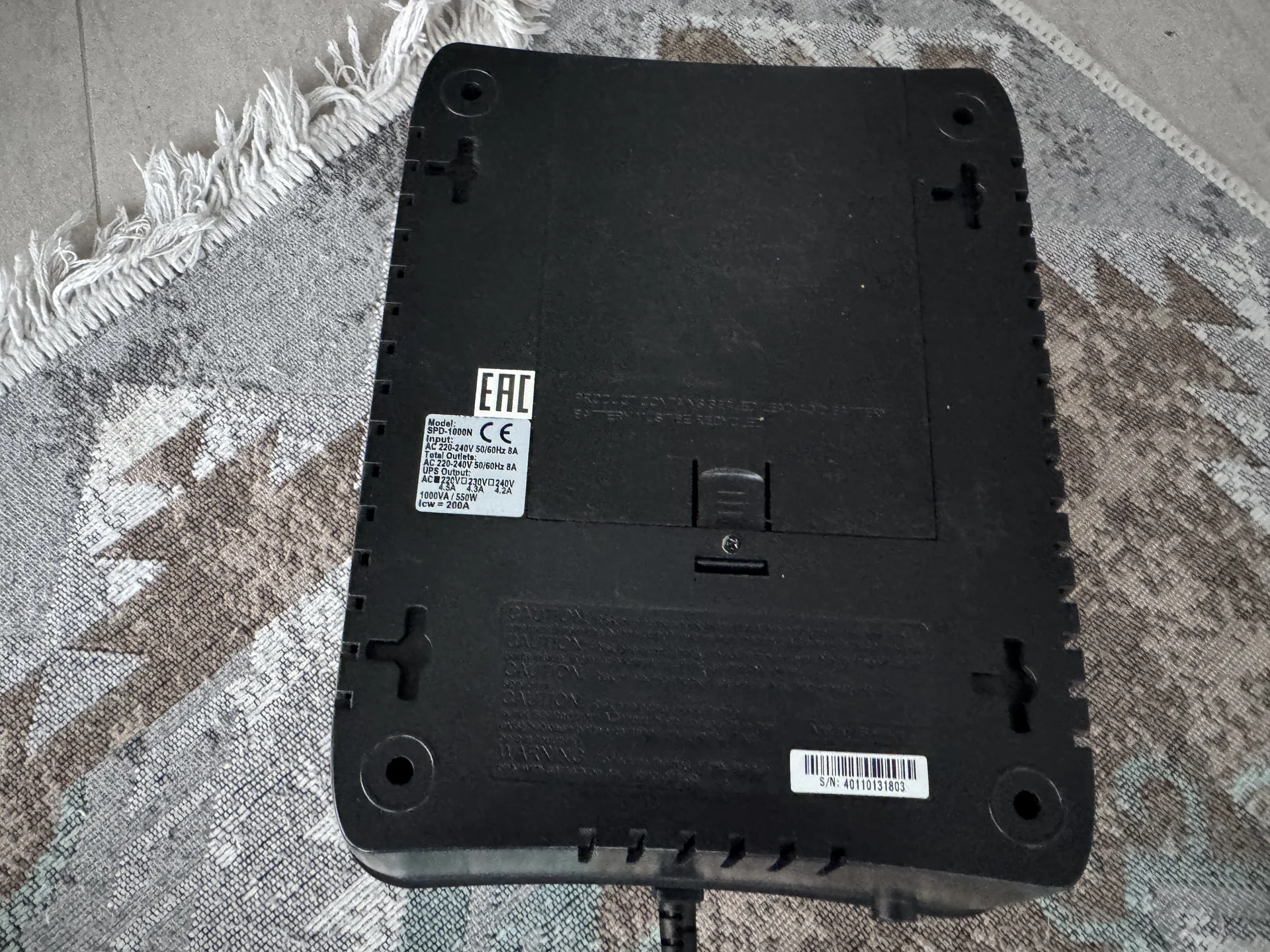 ИБП POWERCOM Spider SPD-1000N, 1000ВA - миниатюра 4