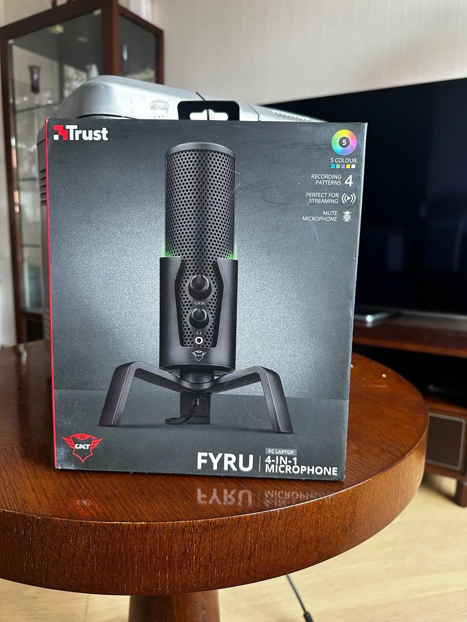 Микрофон Trust GXT 258 FYRU черный - изображение 1