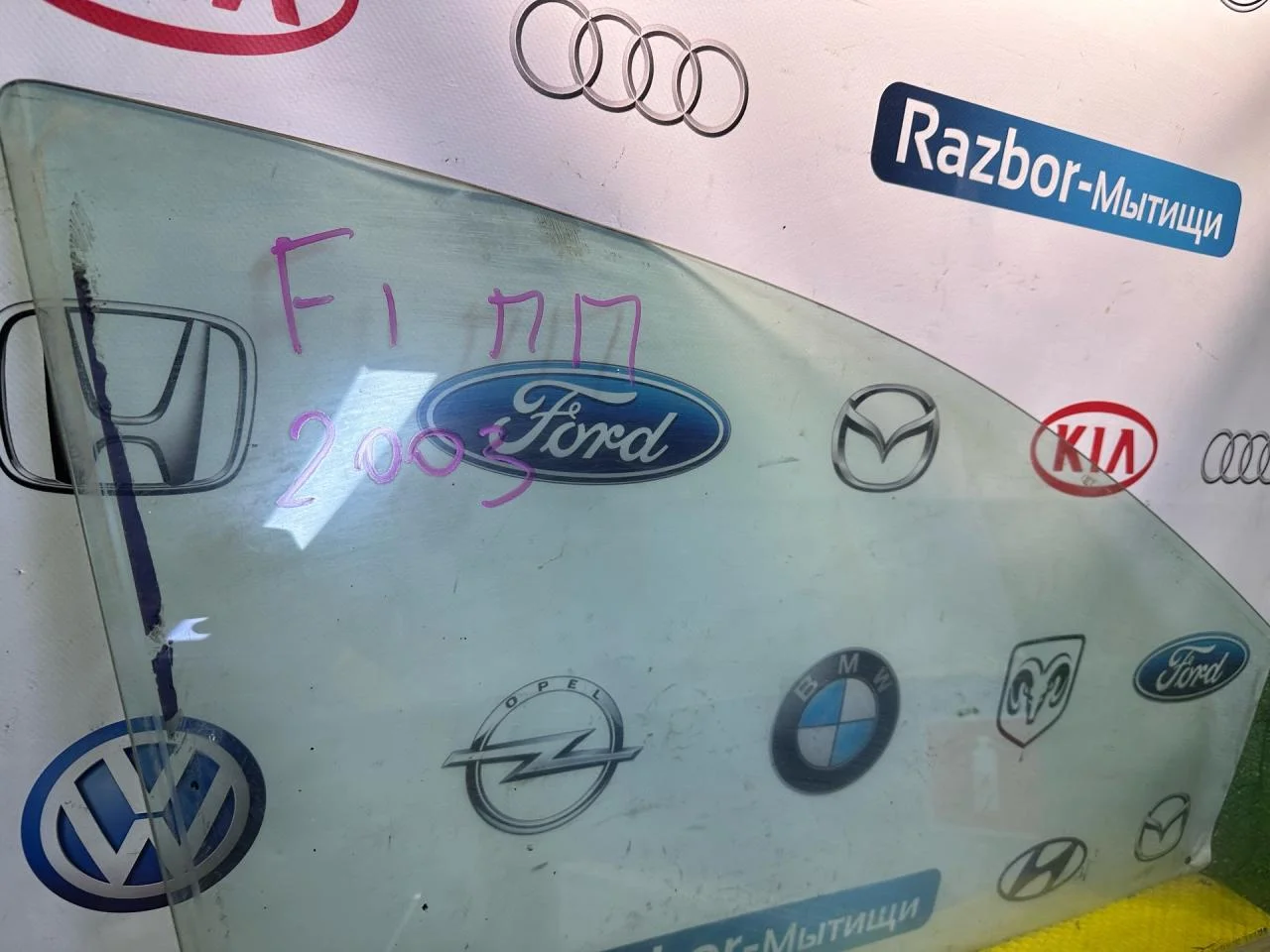 Стекло двери передней правой Ford Focus - миниатюра 4