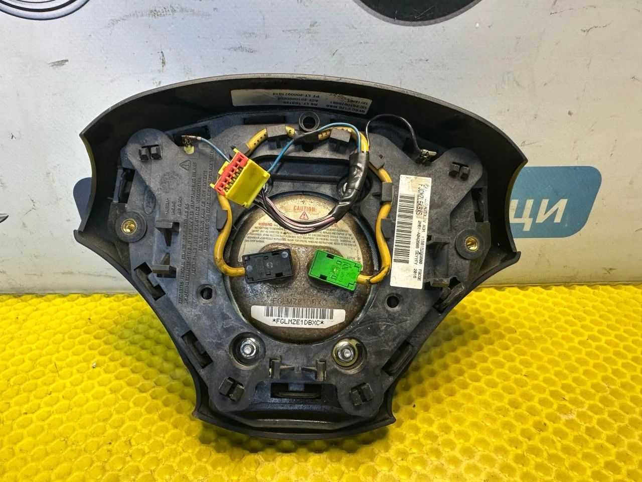 Подушка безопасности водителя Ford Focus рест. - миниатюра 4