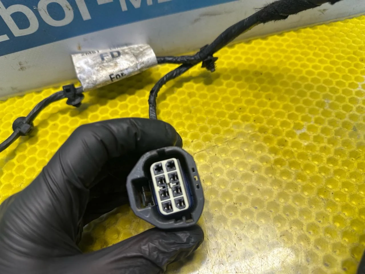 Проводка двери передней правой Ford Focus рест. - миниатюра 3