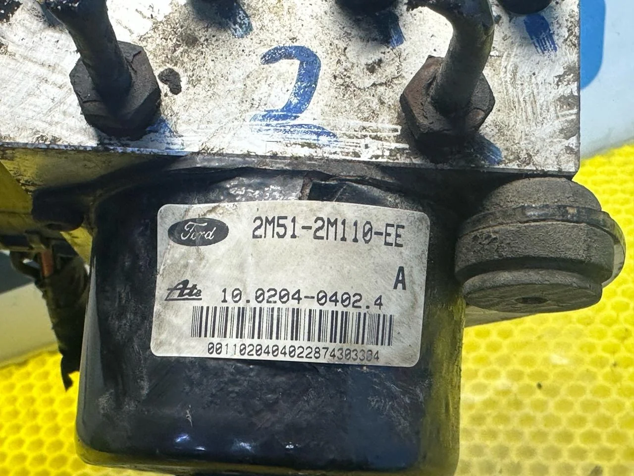 Блок ABS Ford Focus рест. 2004 2M51-2M110-EE - миниатюра 8