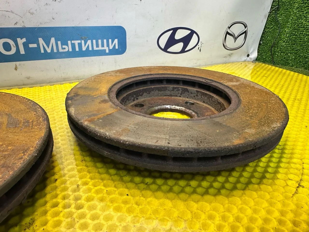 Диски тормозные передние Ford Focus рест. 2004 - миниатюра 6