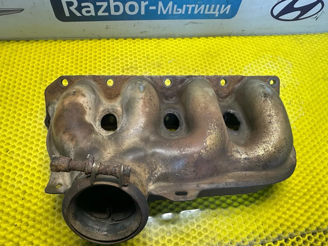 Выпускной коллектор Peugeot 406 рест. 2002 - миниатюра 6