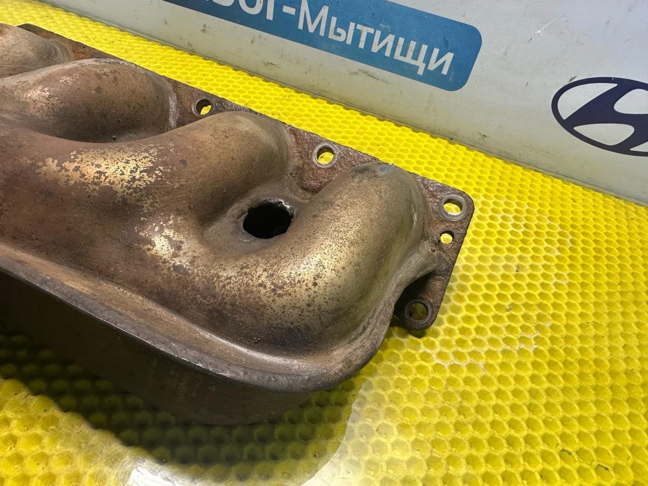 Выпускной коллектор Peugeot 406 рест. 2002 - миниатюра 8