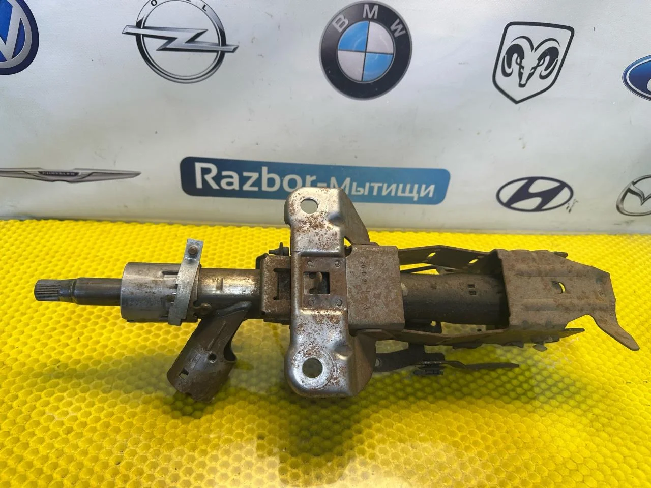 Рулевая колонка Peugeot 406 рест. 2002 - миниатюра 5