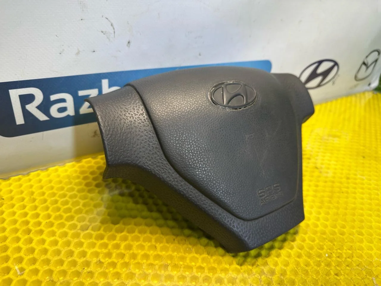 Подушка безопасности водителя Hyundai Getz 2005 - миниатюра 2