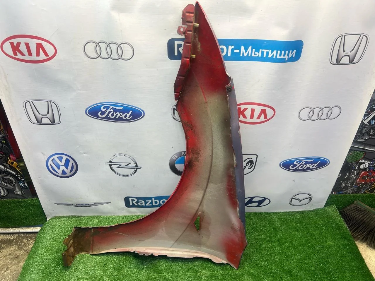 Крыло переднее правое Ford Focus рест. 2004 - миниатюра 4