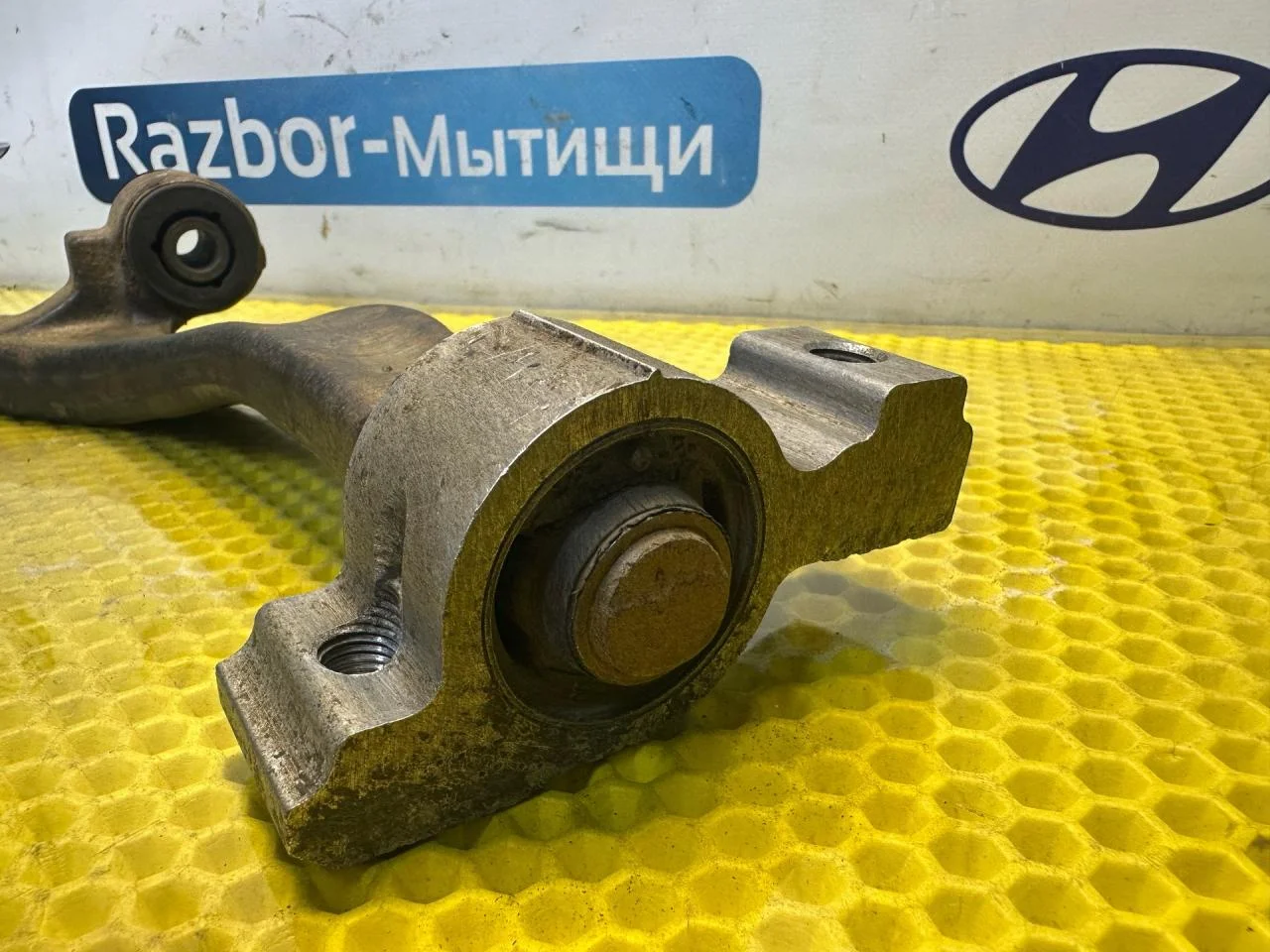 Рычаг передний левый Peugeot 406 рест. 2002 - миниатюра 6