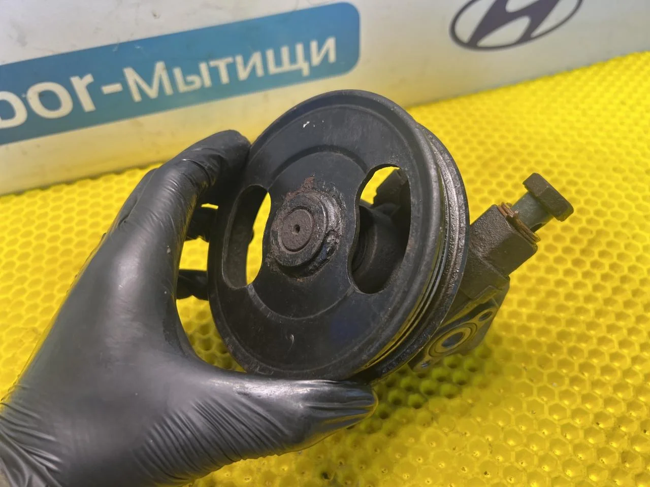 Насос ГУР Kia Rio 1.5 2004 - миниатюра 6