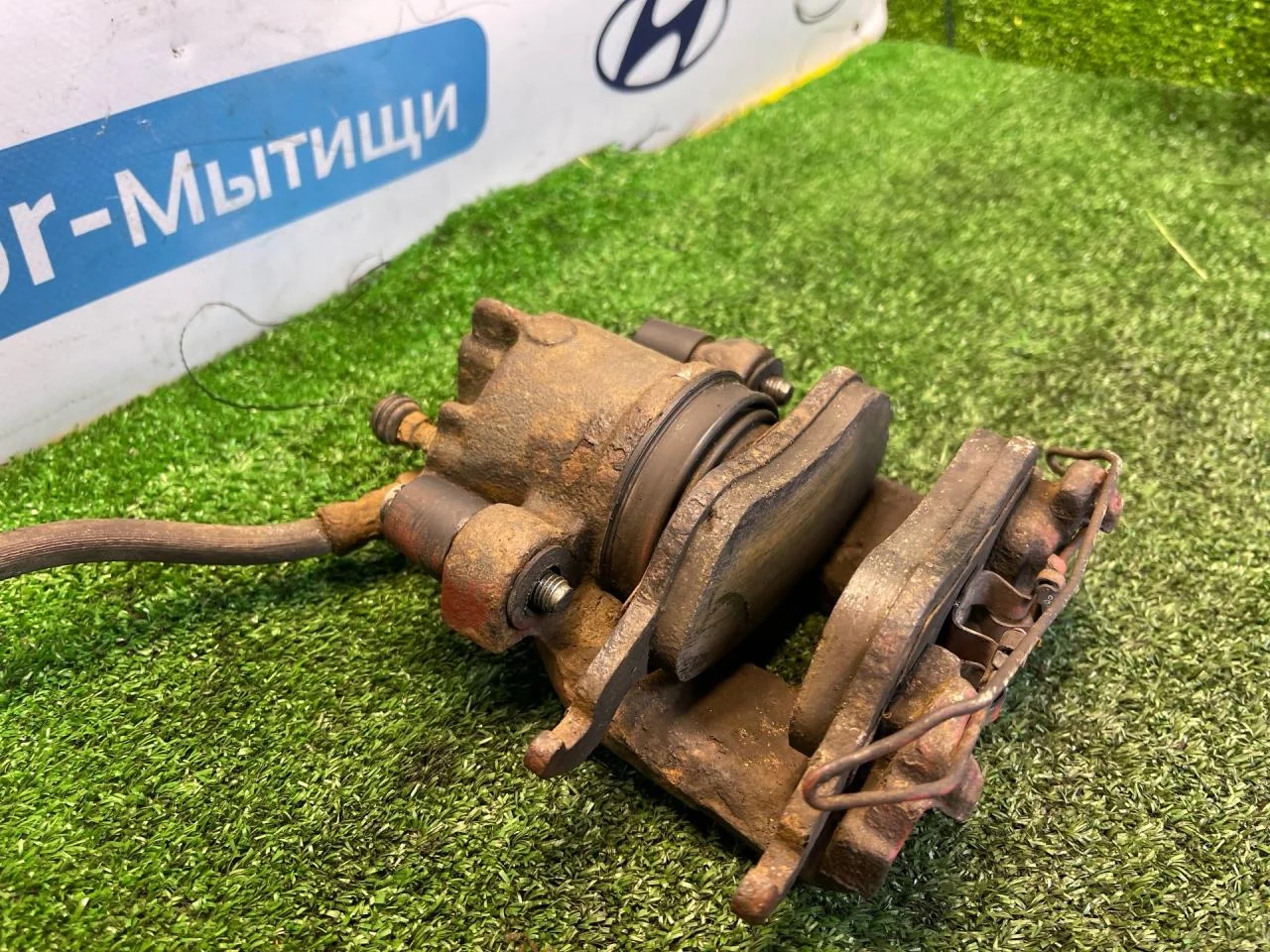 Суппорт передний левый Ford Focus 1 - миниатюра 8