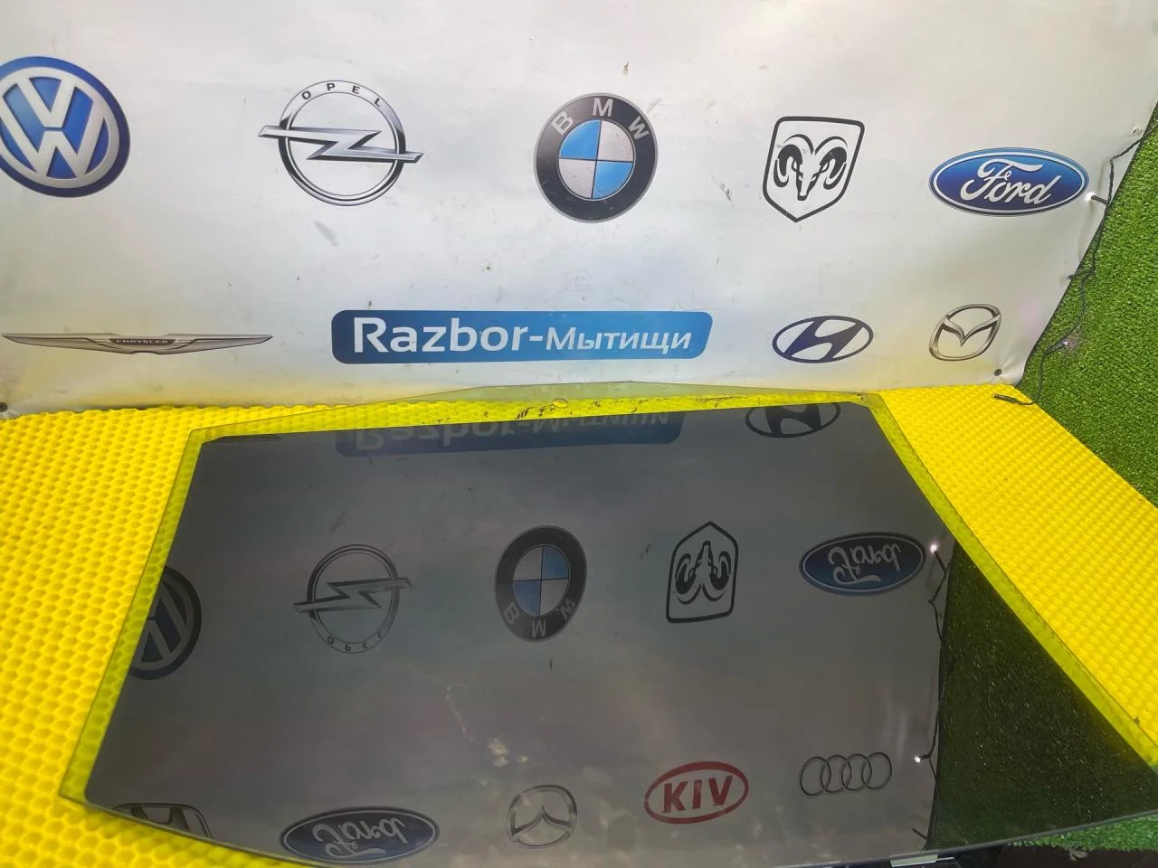Стекло двери задней правой Ford Mondeo - миниатюра 5